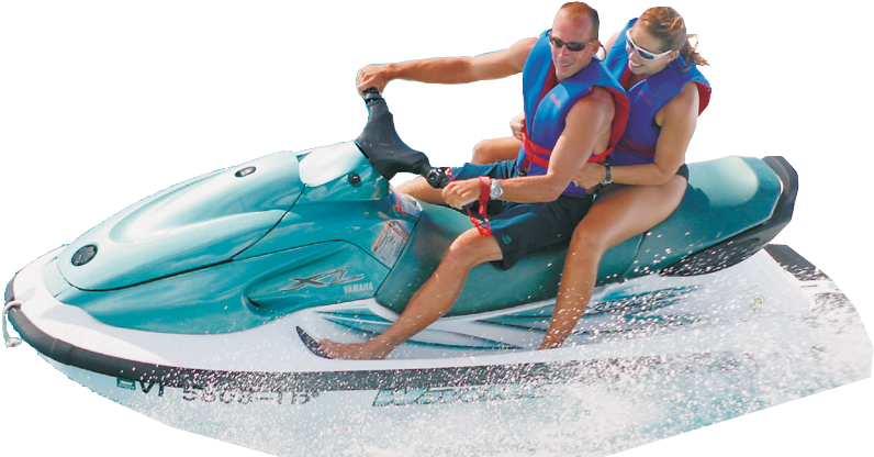 Jet Ski Png - Waverunner (829x447), Png Download