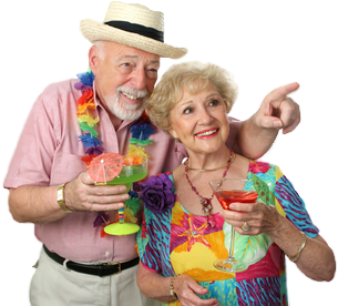 Travel Insurance For Over - People Old Travel Png (413x291), Png Download