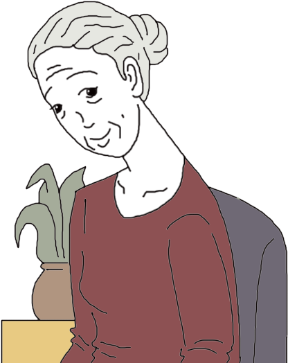 Old People - Old Age (450x450), Png Download