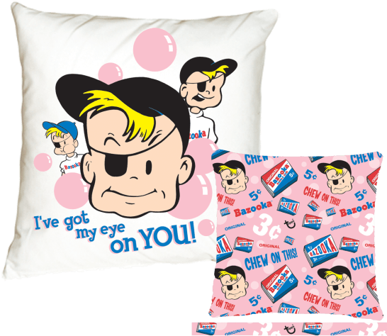 Picture Of Got My Eye On You Bazooka Scented Microbead - Iscream Summertime Sweets Bazooka Joe Bubble Gum Microbead (550x550), Png Download