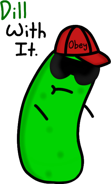 Dill With It By Captain Shadow-d5y1pc3 - Dill With It Animated Gif (400x600), Png Download
