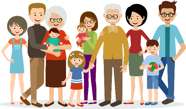 People Who Are 100 Years Old Are Jumping Out Of Airplanes, - Big Family Animated (600x351), Png Download