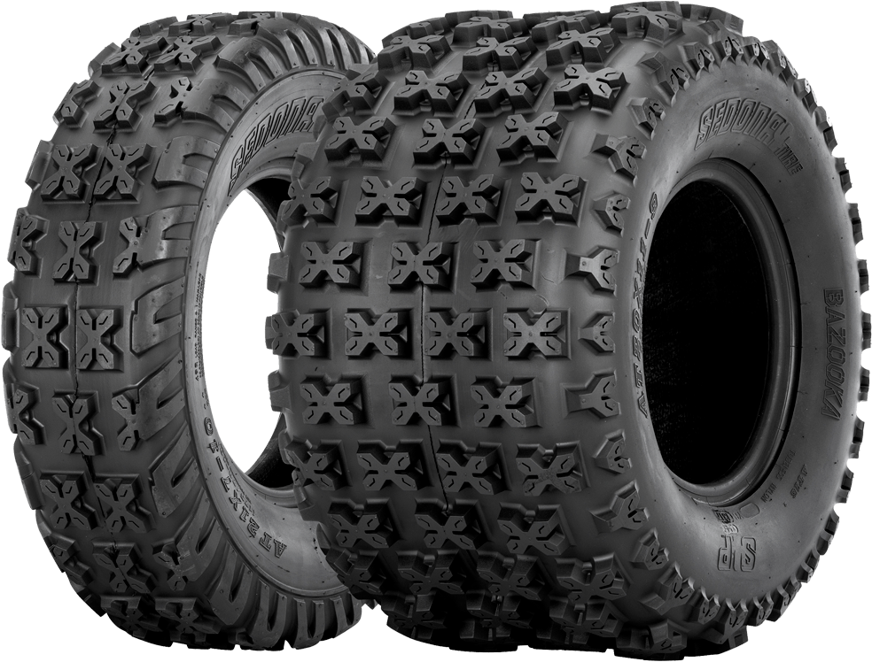 Full Set Of 4 Sedona Bazooka - Sedona At20118; Bazooka 20x11-8 Rear 4-ply (1000x1000), Png Download