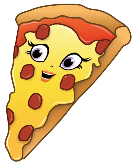 Kawaiisqueezies Food Hires Pizza - Food (900x685), Png Download