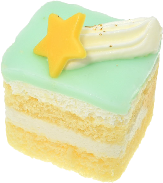 Cake Tumblr Stars Space Mint Kawaii Aesthetic Sweets - Birthday Cake (600x600), Png Download