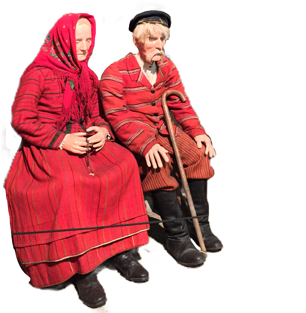 Old People Grandmother Grandfather Elderly Farmer Polis - Grandparent (1024x1050), Png Download