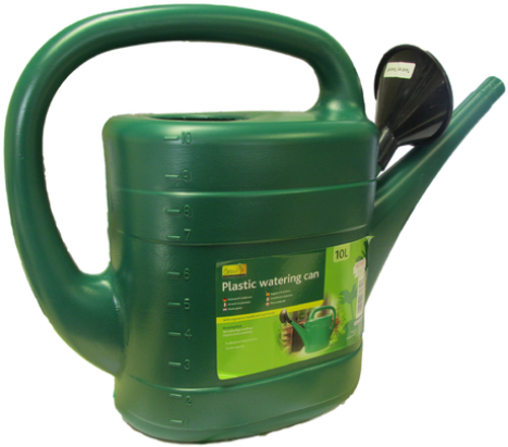 Gardman 10ltr Watering Can - Tin Can (600x548), Png Download
