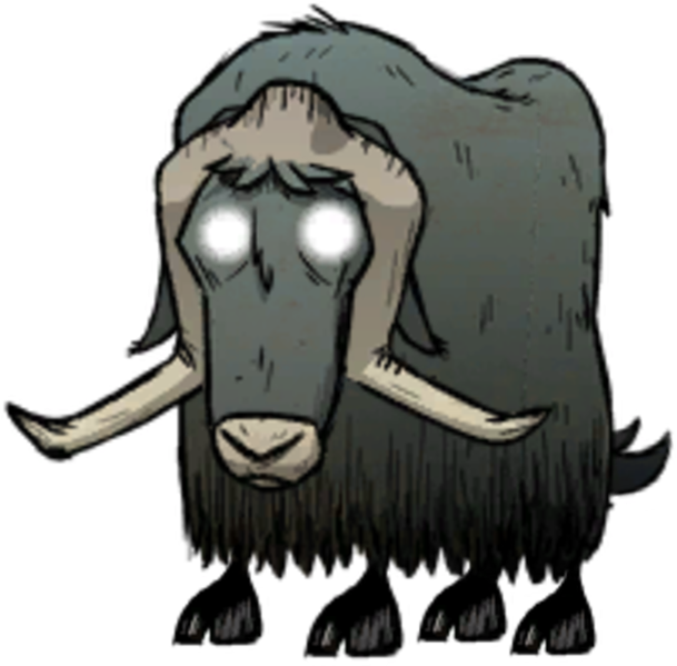 Water Beefalo - Don T Starve Ox (622x598), Png Download
