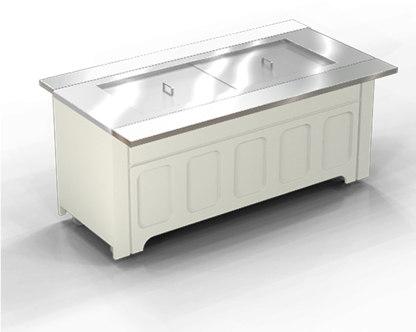 Convection Heated Chest For Speed Lines, Nsf2, 79\ - Food Counter Glass (600x600), Png Download