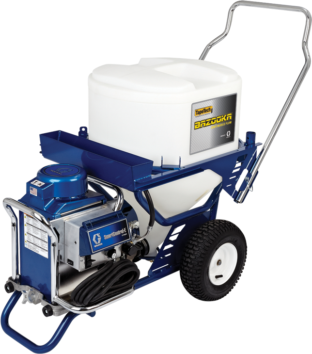 Bazooka Continuous Flow Pump - Continuous Flow Tapetech (1020x750), Png Download