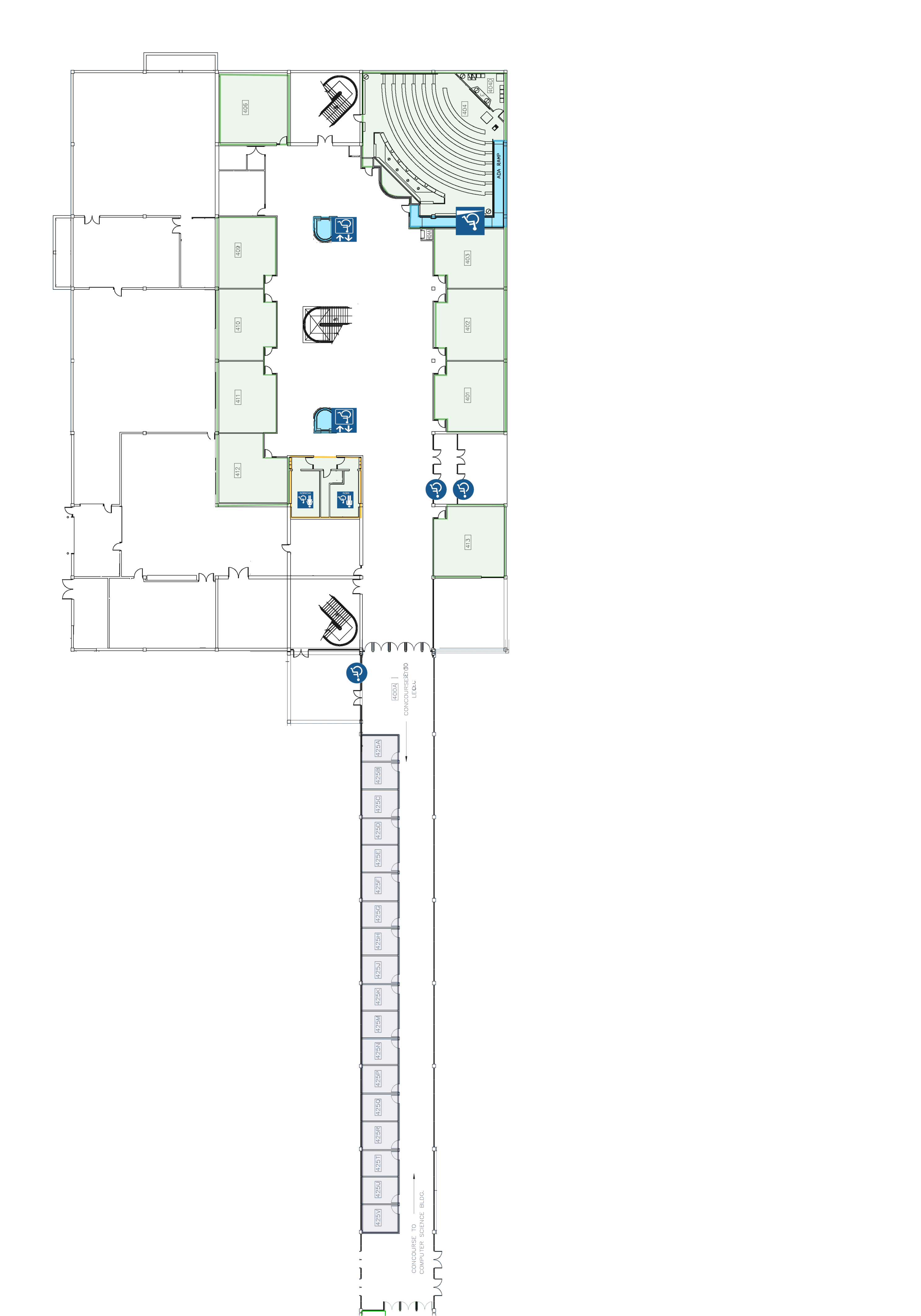 Computer Science Building Level - Utah (3000x4320), Png Download