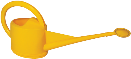 Dramm Yellow 5 Liter Watering Can - Dramm 12453 5-liter Premium High-grade Plastic Watering (450x450), Png Download