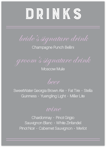 Drink Menu (800x800), Png Download