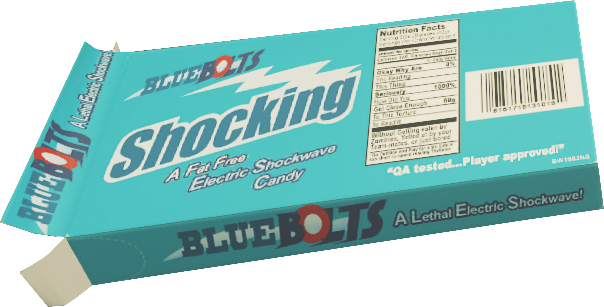 Blue Bolts Box Bottom Iw - Portable Network Graphics (604x307), Png Download