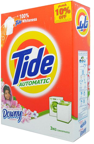 Washing Powder Transparent Background Png - Tide Powder For Washing Machine (500x500), Png Download