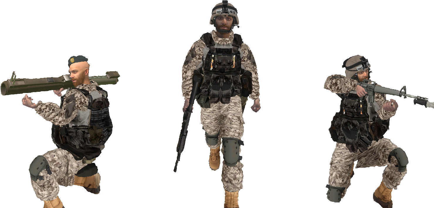 Us Army Soldier Png - Download 3d Model Soldier (1500x750), Png Download