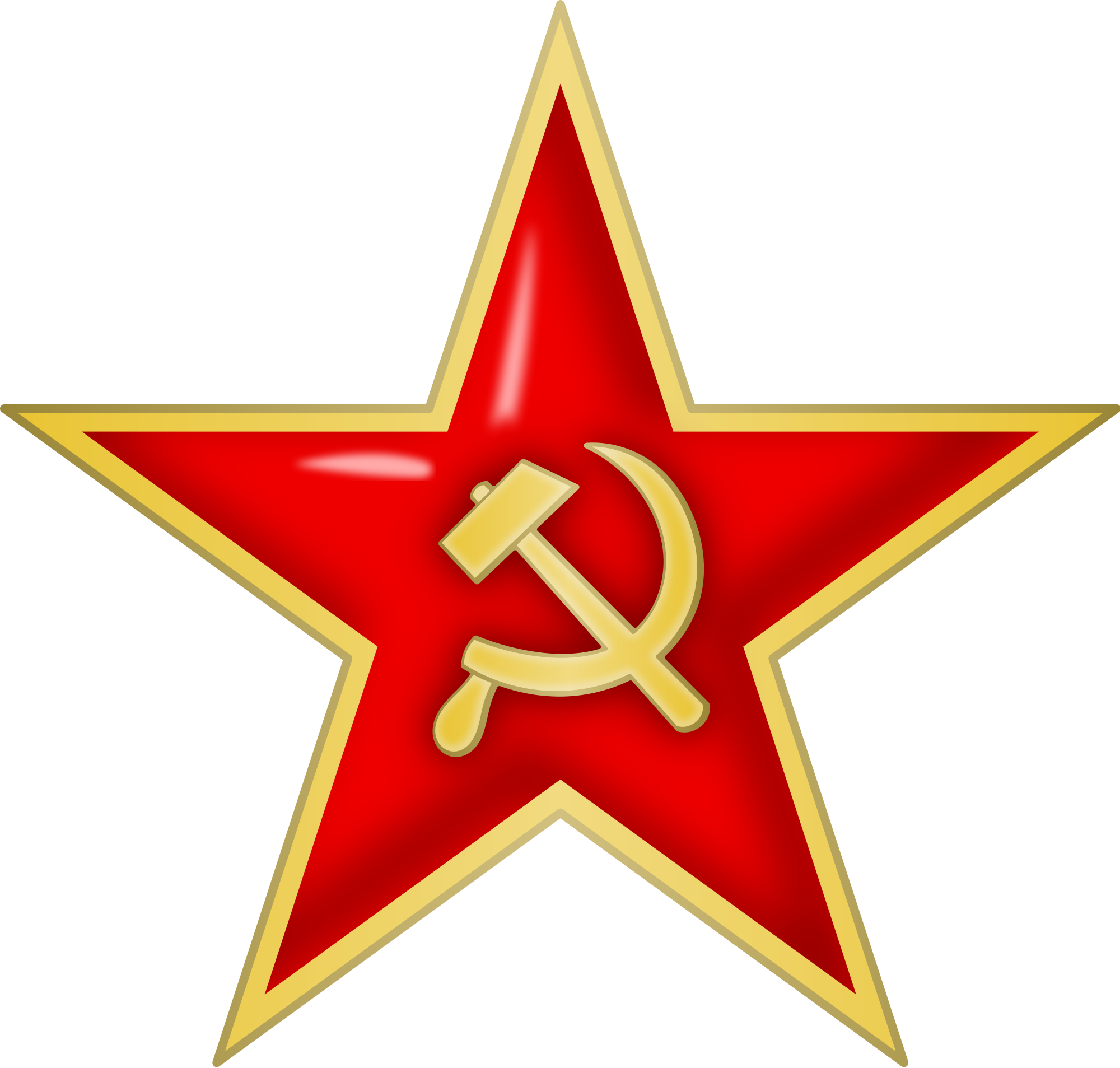 Red-army - Communist Star (2000x1907), Png Download
