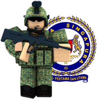 Singapore Army Png - Roblox Singapore Army (352x352), Png Download