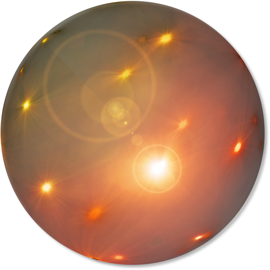 Png Clipart Orb - Glowing Marble Png (900x887), Png Download