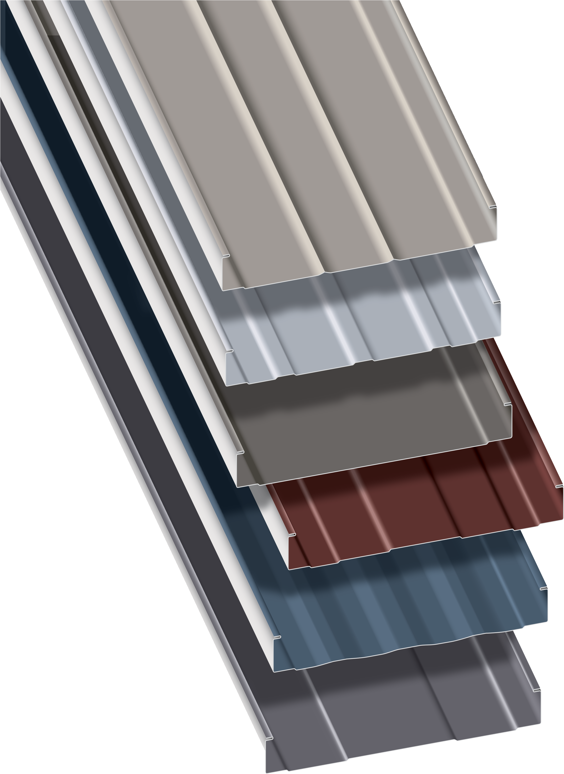 T-armor Series™ Structural Standing Seam Roof System - Metal Roof (2364x3222), Png Download