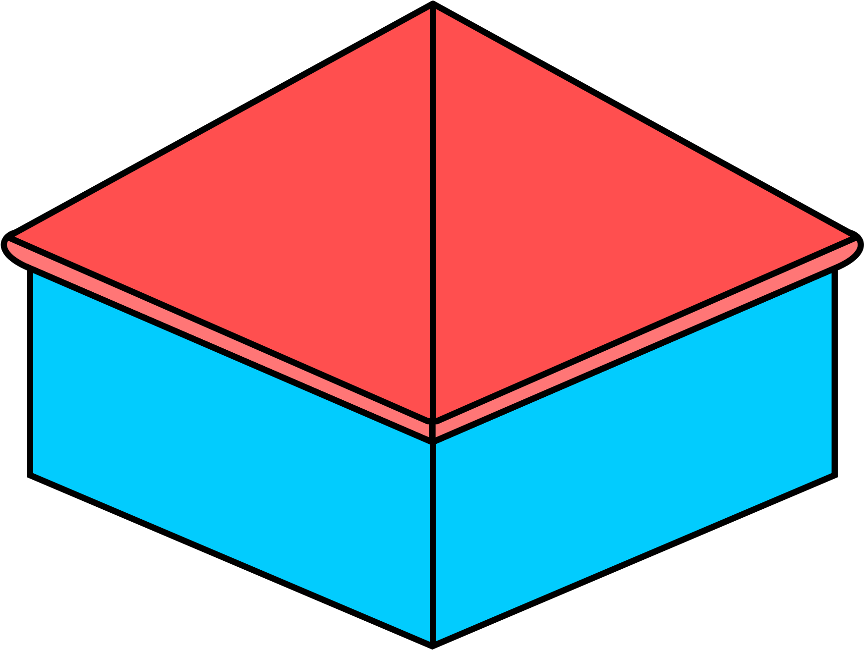 Hip Roof - Source - Source - Http - //en - Wikipedia - Dach Namiotowy (2000x1472), Png Download