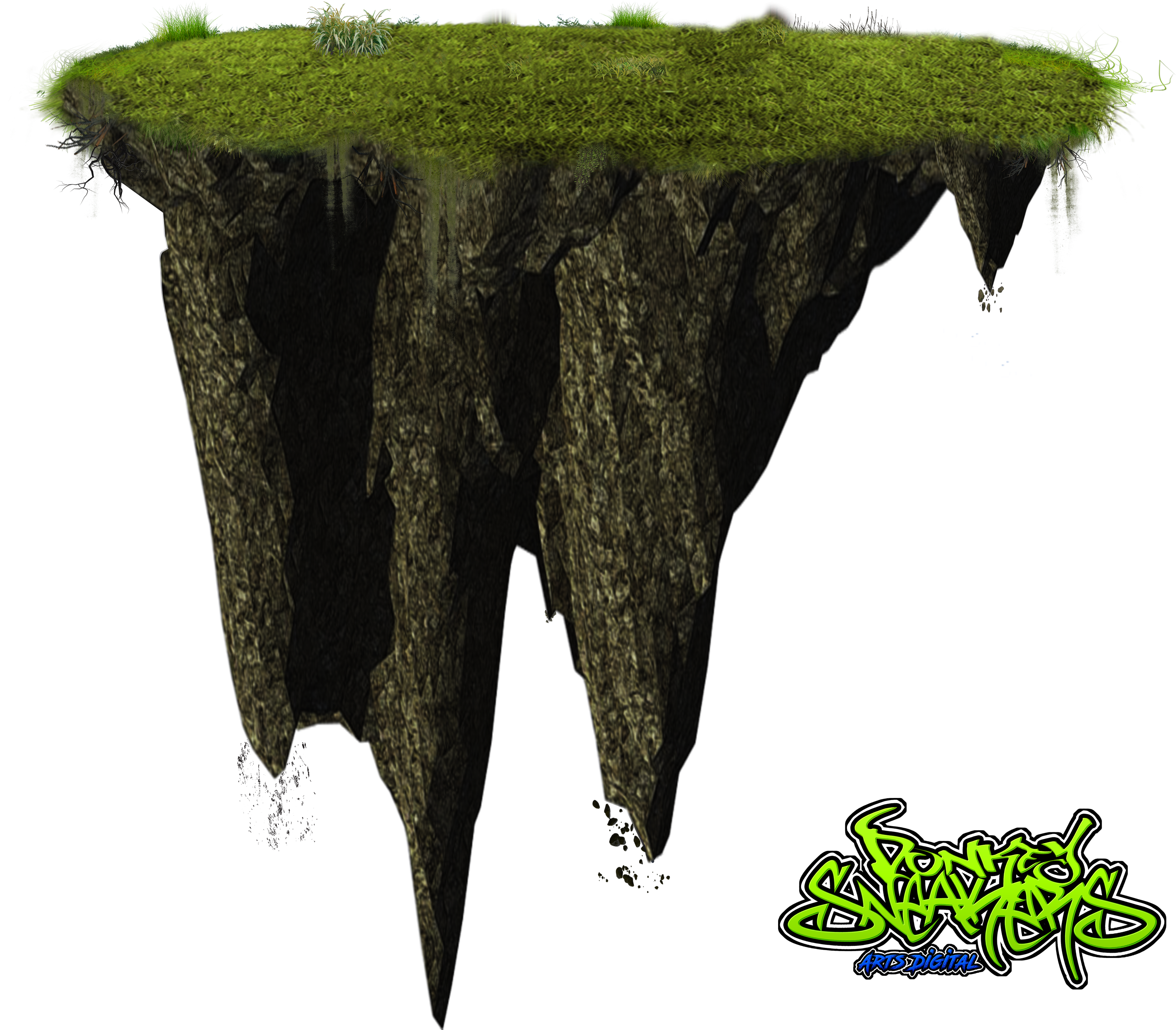 Island Png - Floating Island Island Png (5600x5498), Png Download