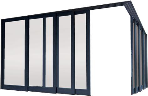 Multi-slide Door - Door (500x383), Png Download