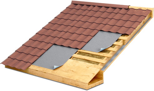 Vector Image Of A Roof - Roof (494x293), Png Download
