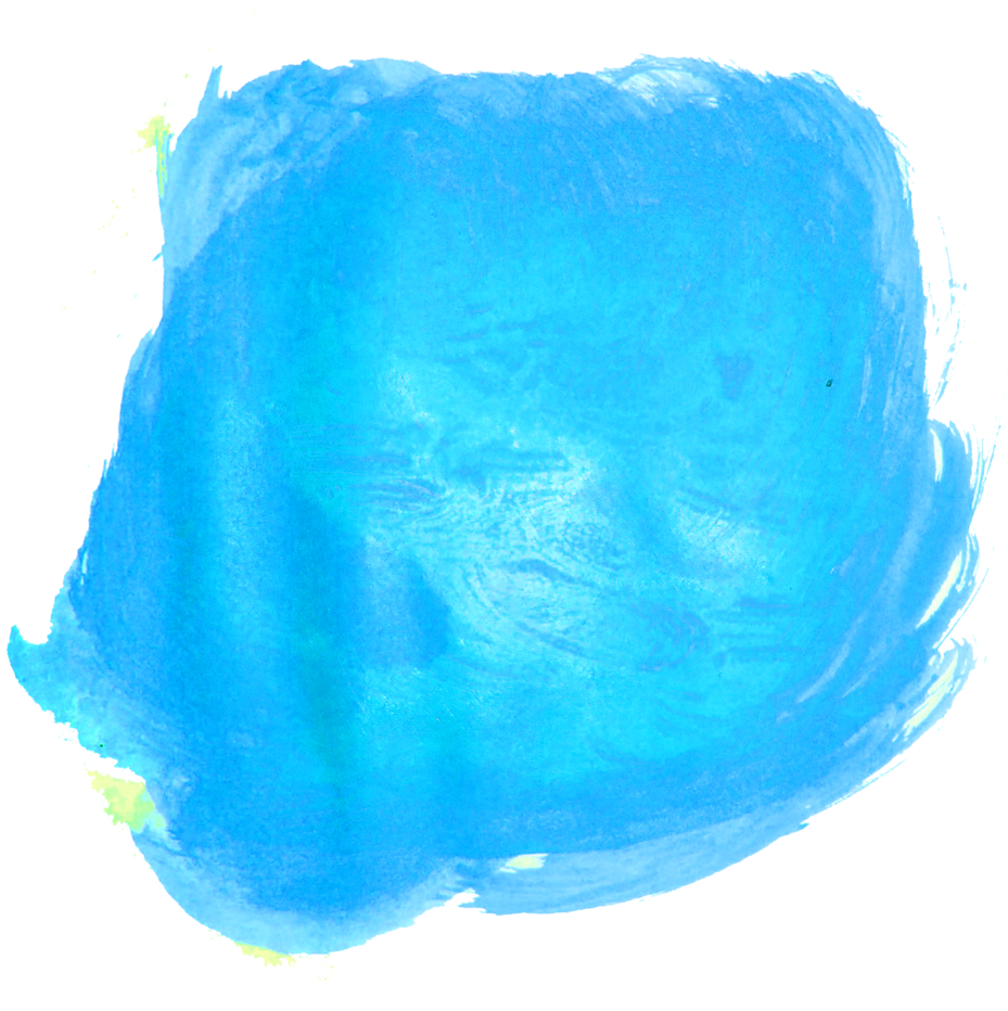 Blue Shading Free Png - Blue (1024x934), Png Download