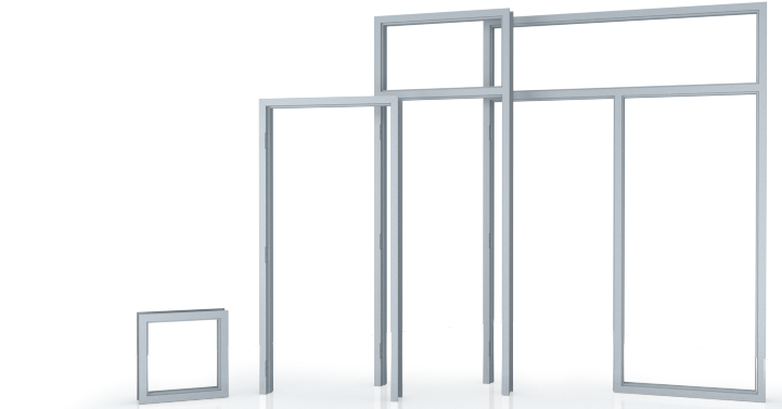 Pci Steel Frames F Series 3 Pci Steel Frames F Series - Steel Door Frames Pl (720x390), Png Download