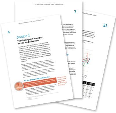 The Role Of Rfid In Managing Mobile Medical Devices - Brochure (400x400), Png Download