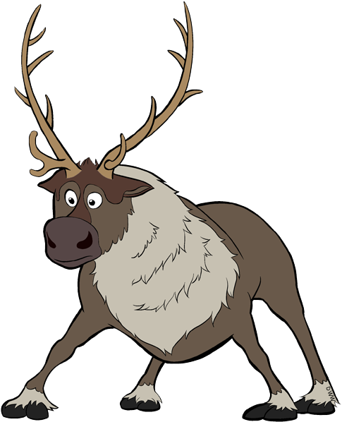 Frozen Clip Art 3 Disney Clip Art Galore - Sven Frozen (500x613), Png Download