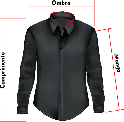 Camisa Manga Longa - Blouse (400x394), Png Download