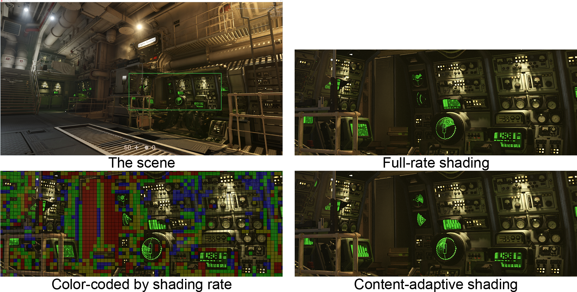 How Content Adaptive Shading Works (1838x991), Png Download