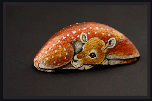 Baby Deer - Creative Arts (500x500), Png Download