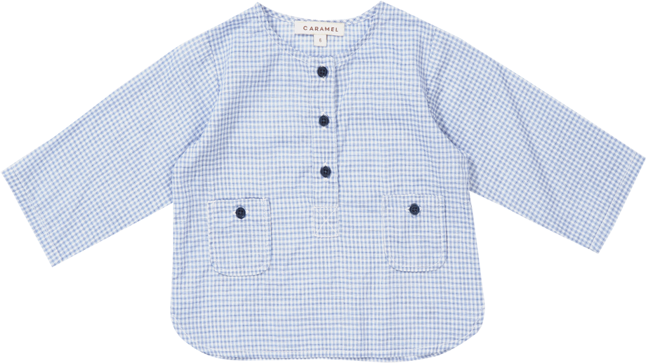 Caramel Baby And Child Deer Blue Shirt - Sleeve (1000x1000), Png Download