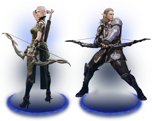 Sylvan Elf - Bless Online Sylvan Elf (500x395), Png Download