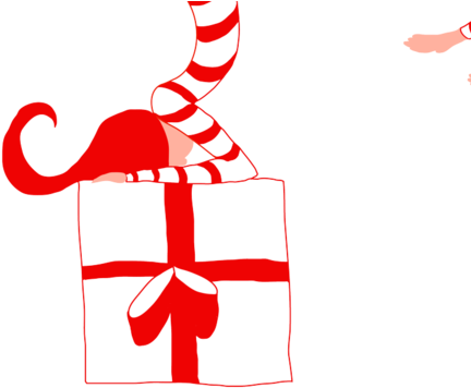 Yoga Elf Fabric By Ferral On Spoonflower - Spoonflower (470x403), Png Download