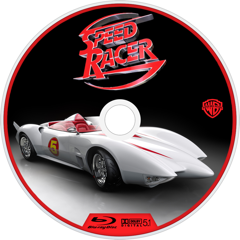 Speed Racer Bluray Disc Image - Mach 5 (1000x1000), Png Download