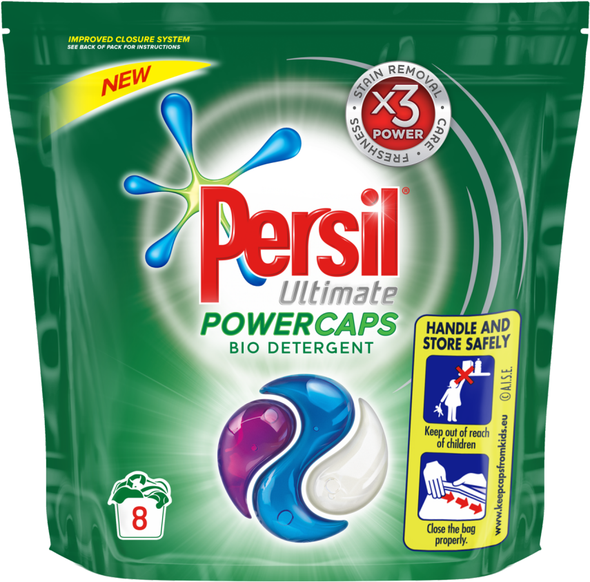 Persil Non Bio Powercaps (984x985), Png Download