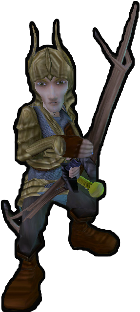 Elf - Cartoon (350x650), Png Download