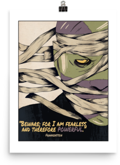 Mary Shelley Frankenstein Print - Book (480x480), Png Download