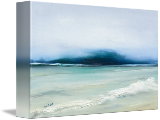 "anticipation " By Michele Gort - Painting (650x487), Png Download