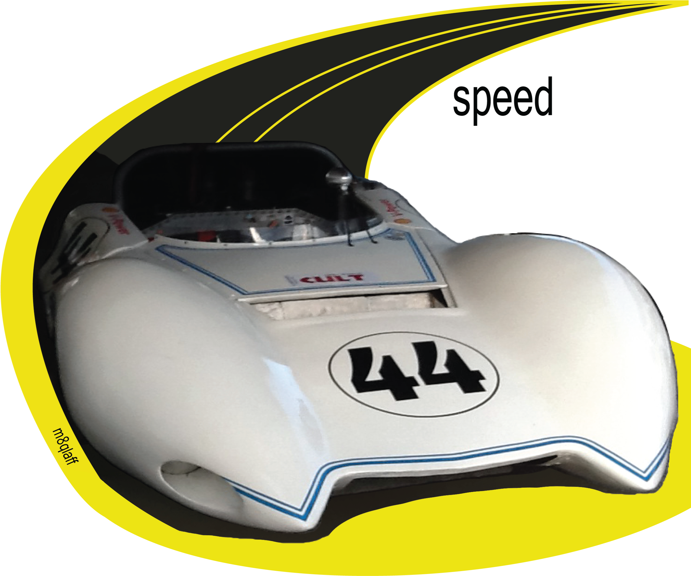 Here Comes Speed Racer - Sports Prototype (2400x2027), Png Download