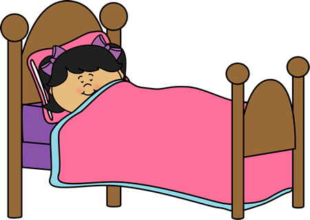 Graphic Freeuse Stock Boy Sleeping Clipart - Girl Sleeping Clip Art (450x320), Png Download