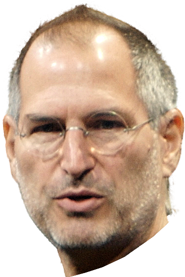 Steve Jobs Transparent Image - Steve Jobs Transparent Png (430x584), Png Download