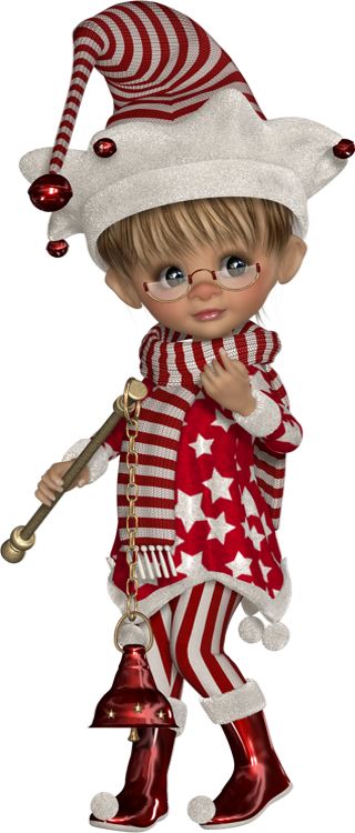 Christmas Elf, Christmas Projects, Christmas Decoupage, - Cartoon (320x750), Png Download