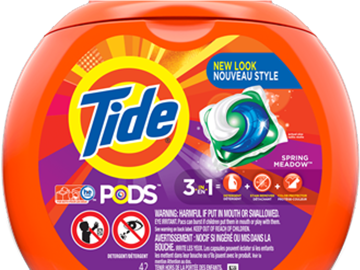 Tide Pod Challenge,social Media,america - Tide Pods Original Scent He Turbo Laundry Detergent (960x540), Png Download