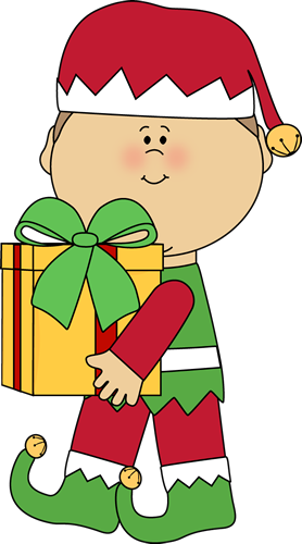 Clip Art, Christmas Elf - Christmas Elves Clip Art (278x500), Png Download