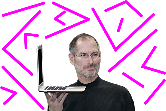 The Apple Story Is An Education Story - Steve Jobs - Top 13 Secrets To Success In Life And (600x375), Png Download